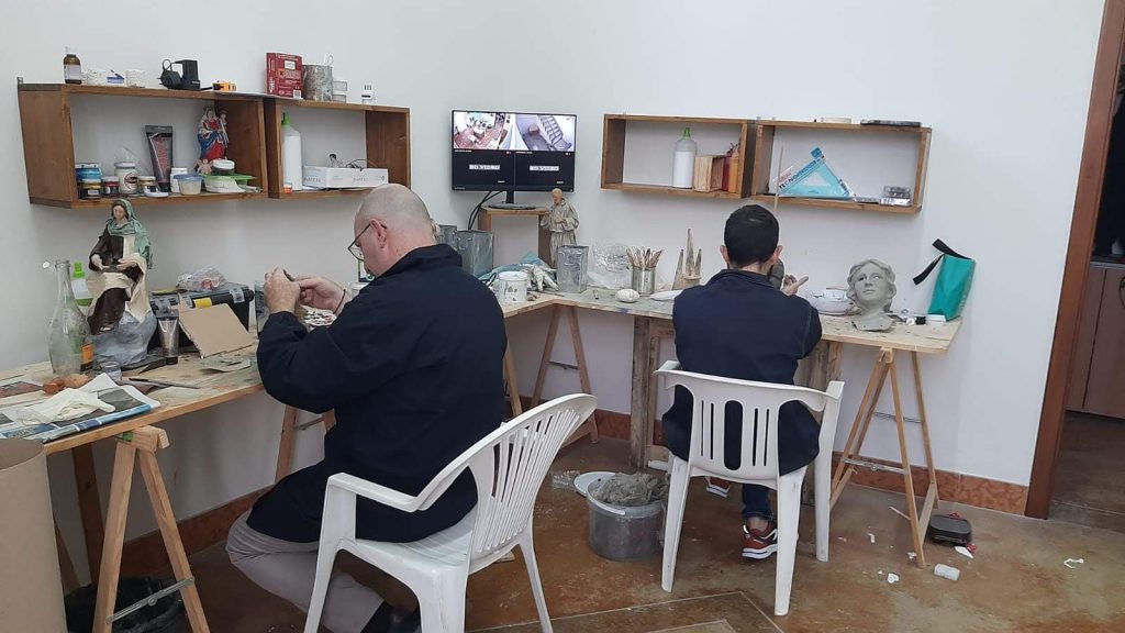 Sala post allestimento