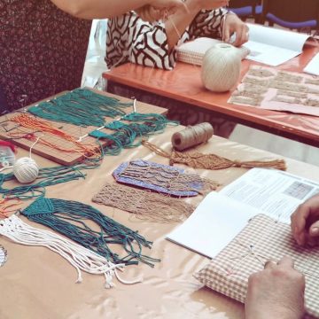 laboratorio macramè