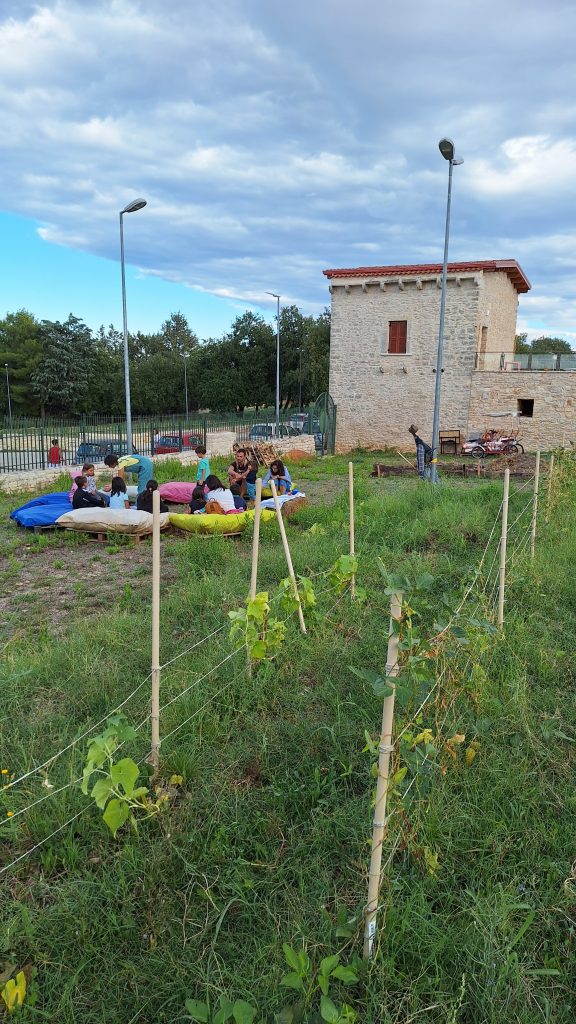 Lavorare nell'orto