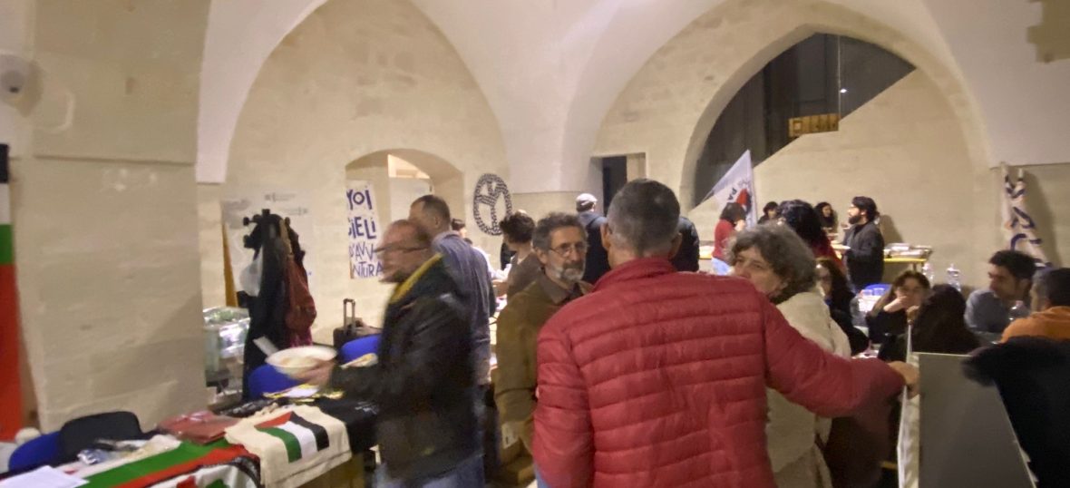 CENA SOLIDALE PER LA PALESTINA