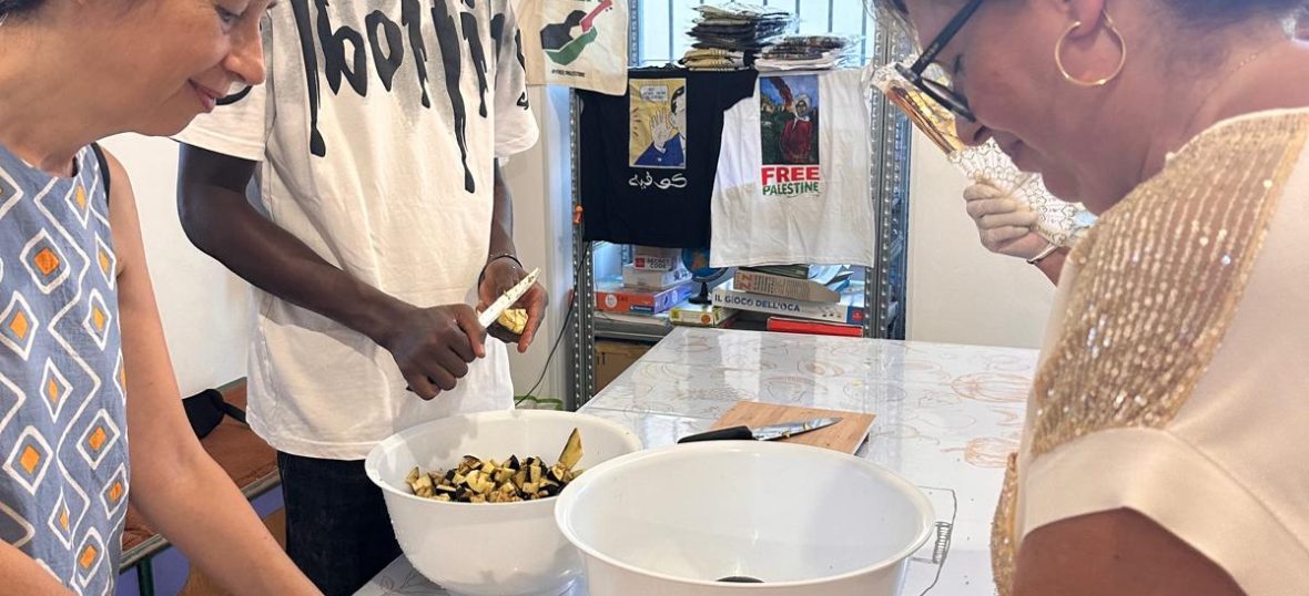 Show coocking sulla cucina Palestinese